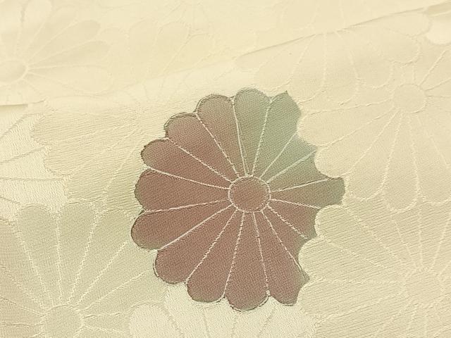 平和屋着物■上質な小紋　地紋起こし　花尽くし　胴抜き仕立て　正絹　逸品　CABI9230ua