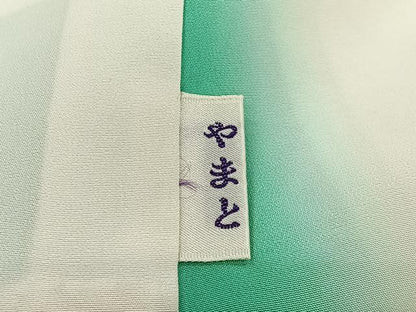 平和屋着物■上質な小紋　草花文　金彩　やまと誂製　正絹　逸品　未使用　CABI9233ua