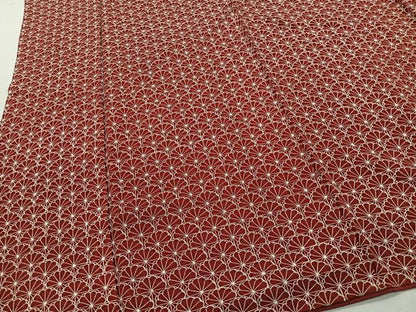 平和屋着物■上質な小紋　菊青海波　正絹　逸品　CABI9240ua