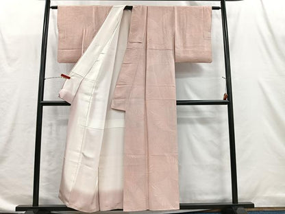 平和屋着物■上質な小紋　花尽くし　暈し染め　正絹　逸品　CABI9249ua