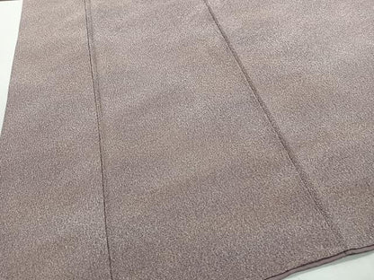 平和屋着物■上質な小紋　霞文　鬼しぼ縮緬　正絹　逸品　CABI9250ua