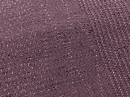 平和屋着物■上質な紬　菱間道　正絹　逸品　CABI9253ua