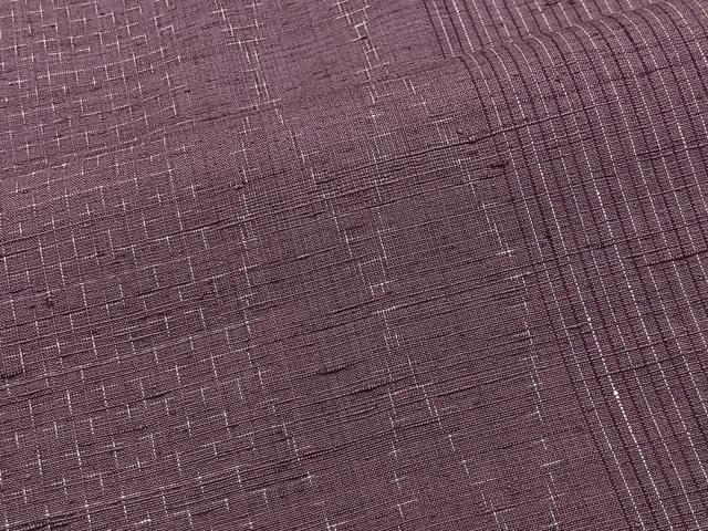平和屋着物■上質な紬　菱間道　正絹　逸品　CABI9253ua