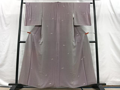平和屋着物■上質な小紋　南天文　暈し染め　金彩　正絹　逸品　CABI9262ua