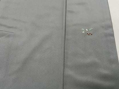 平和屋着物■上質な小紋　南天文　暈し染め　金彩　正絹　逸品　CABI9262ua