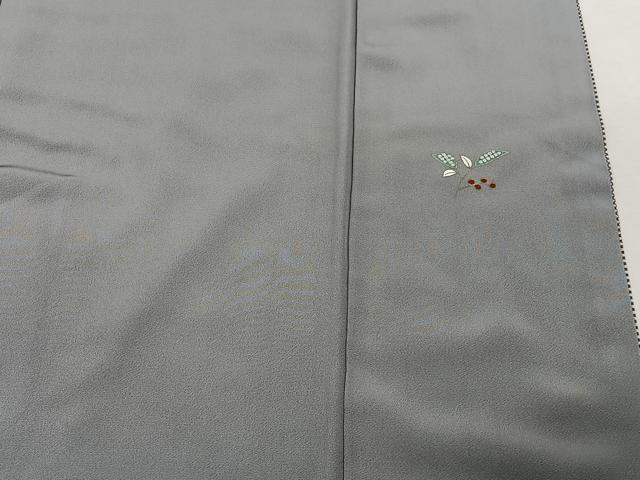 平和屋着物■上質な小紋　南天文　暈し染め　金彩　正絹　逸品　CABI9262ua