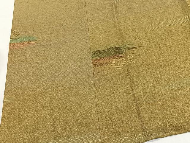 平和屋着物∞道行コート　作家物　草花文　暈し染め　やまと誂製　正絹　逸品　未使用　CABI9284ua