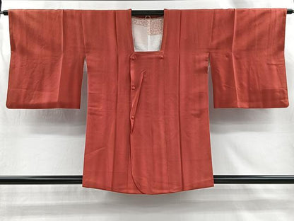平和屋着物＃道行コート　間道　正絹　逸品　CABI9307ua
