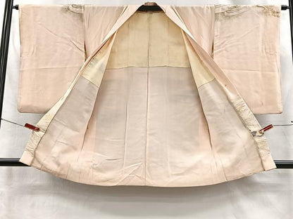 平和屋着物＃羽織　寿光織　立波文　金銀糸　正絹　逸品　CABI9310ua