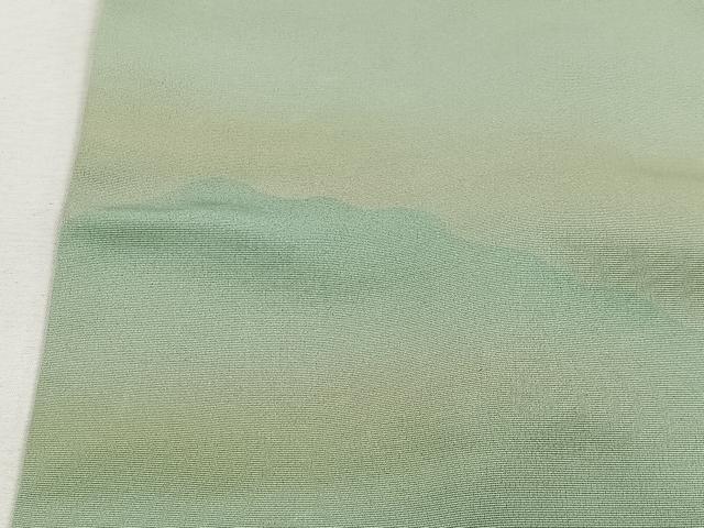 平和屋着物＃道中着　遠山文　暈し染め　仮絵羽　正絹　逸品　CABI9312ua