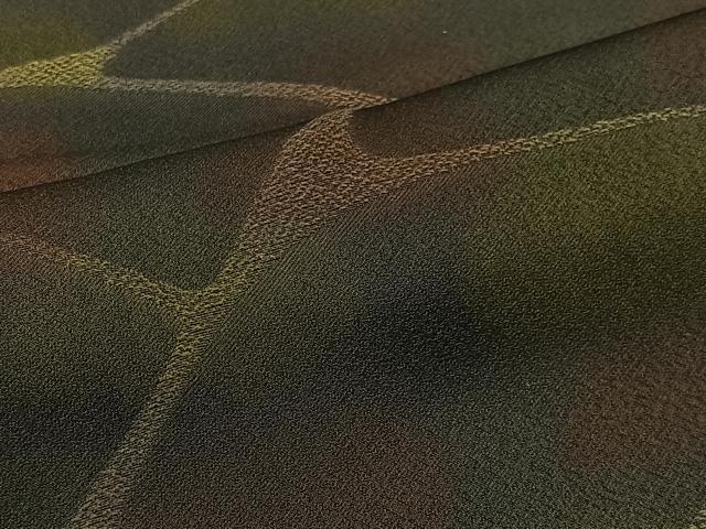 平和屋着物＃霞文　暈し染め　正絹　逸品　CABI9317ua