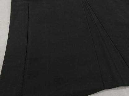 平和屋着物＃男性　長羽織　黒紋付　正絹　逸品　CABI9318ua