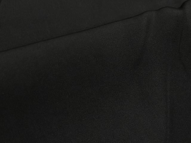 平和屋着物＃男性　羽織　黒紋付　正絹　逸品　CABI9319ua