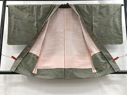 平和屋着物＃羽織　本場大島紬　霞文　正絹　逸品　未使用　CABI9325ua
