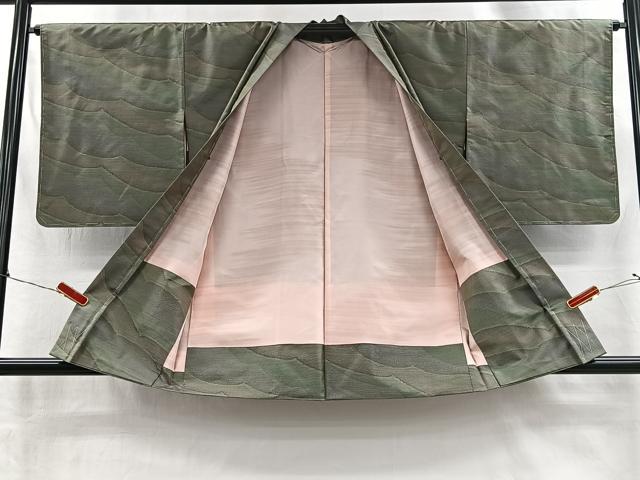平和屋着物＃羽織　本場大島紬　霞文　正絹　逸品　未使用　CABI9325ua