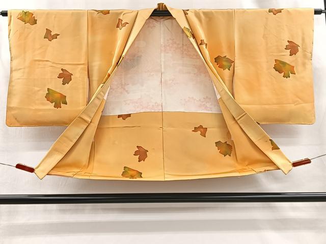 平和屋着物＃羽織　地紋起こし　枝花文　暈し染め　正絹　逸品　未使用　CABI9327ua