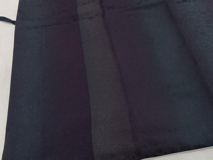 平和屋着物＃道中着　リバーシブル　霞文　暈し染め　ロング丈　正絹　逸品　CABI9328ua
