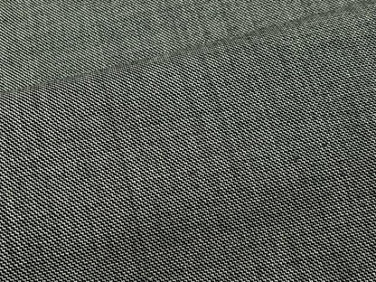 平和屋着物＃男性　和装コート　角袖　色無地　鉛色　ロング丈　正絹　逸品　CABI9344ua
