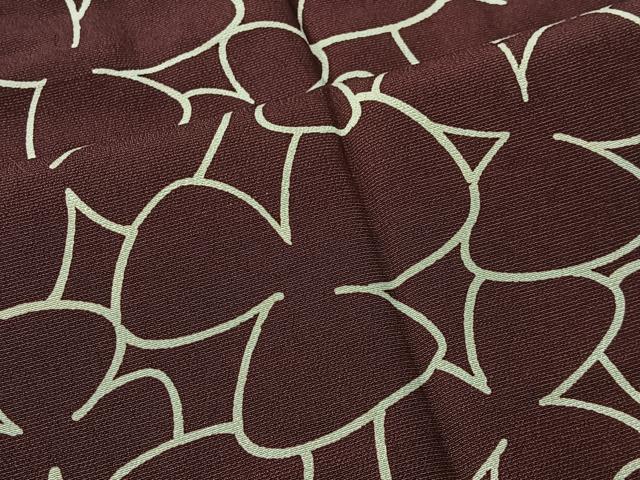 平和屋着物＃道行コート　花尽くし　正絹　逸品　CABI9350ua