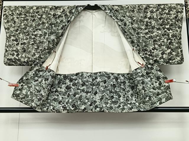 平和屋着物＃羽織　霞文　正絹　逸品　CABI9365ua