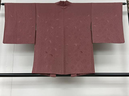 平和屋着物＃羽織　舞花地紋　金糸　正絹　逸品　CABI9370ua