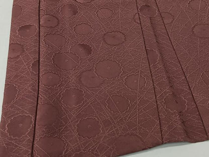 平和屋着物＃羽織　舞花地紋　金糸　正絹　逸品　CABI9370ua