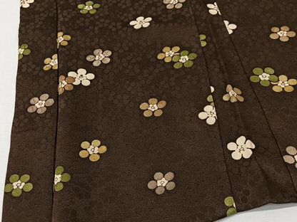 平和屋着物＃羽織　舞花文　金彩　正絹　逸品　CABI9371ua
