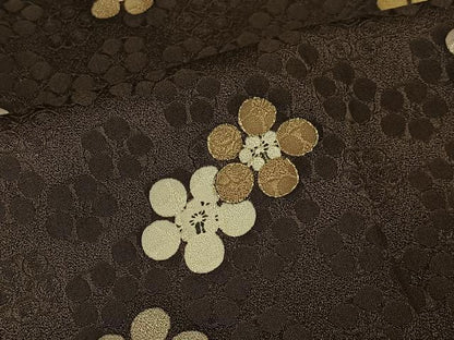 平和屋着物＃羽織　舞花文　金彩　正絹　逸品　CABI9371ua