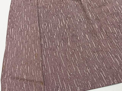 平和屋着物＃道中着　霞文　ロング丈　正絹　逸品　CABI9373ua
