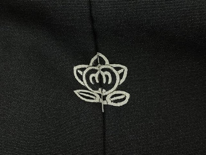 平和屋着物＃羽織　草花文　暈し染め　金彩　正絹　逸品　CABI9385ua