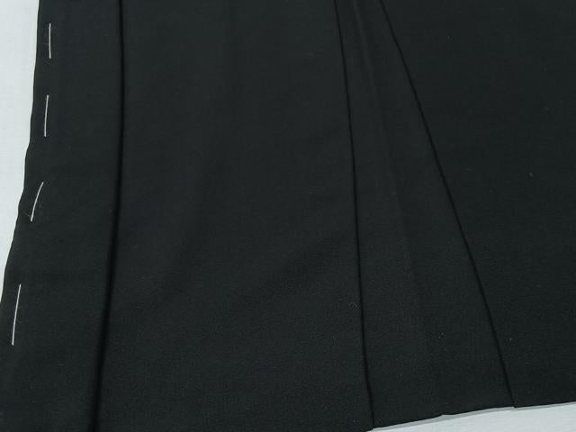 平和屋着物＃羽織　総刺繍　文箱花文　黒地　正絹　逸品　CABI9394ua
