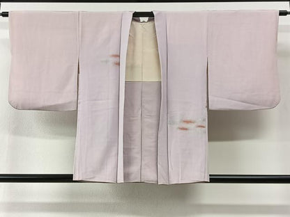 平和屋着物＃羽織　寿光織　花菱文　金銀糸　正絹　逸品　CABI9412ua