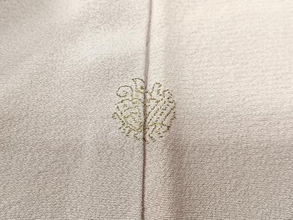 平和屋着物＃羽織　寿光織　花菱文　金銀糸　正絹　逸品　CABI9412ua