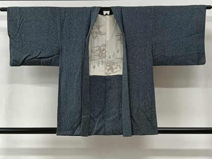 平和屋着物＃羽織　霞文　正絹　逸品　CABI9413ua