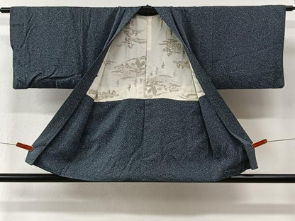 平和屋着物＃羽織　霞文　正絹　逸品　CABI9413ua