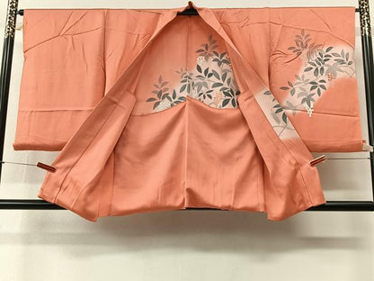 平和屋着物＃羽織　刺繍　南天文　暈し染め　仮絵羽　未使用　CABI9415ua