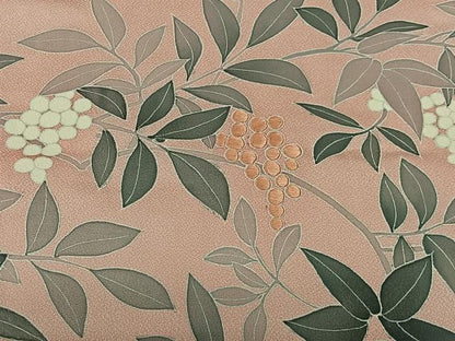 平和屋着物＃羽織　刺繍　南天文　暈し染め　仮絵羽　未使用　CABI9415ua