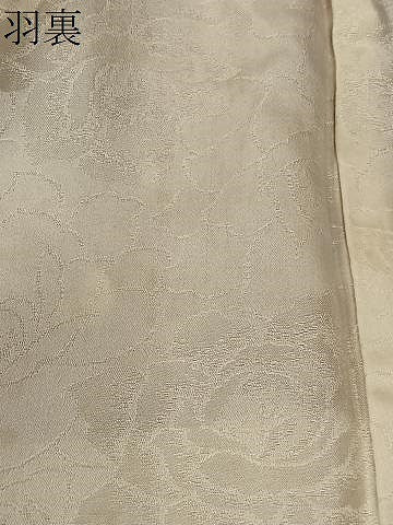 平和屋着物＃羽織　地紋起こし　流水文　正絹　逸品　CABI9429ua