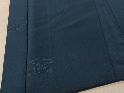 平和屋着物＃羽織　花唐草地紋　褐返色　正絹　逸品　CABI9439ua