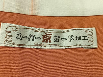 平和屋着物＃羽織　駒刺繍　風景文　金彩　正絹　逸品　未使用　CABI9443ua