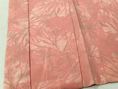 平和屋着物＃羽織　ろうけつ染　舞葉文　正絹　逸品　未使用　CABI9448ua