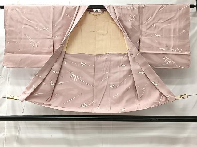 平和屋着物＃長羽織　舞蝶文　暈し染め　正絹　逸品　未使用　CABI9451ua