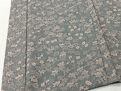 平和屋着物＃羽織　枝葉文　正絹　逸品　CABI9452ua