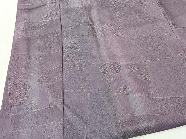 平和屋着物＃道中着　舞花地紋　暈し染め　ロング丈　正絹　逸品　CABI9460ua