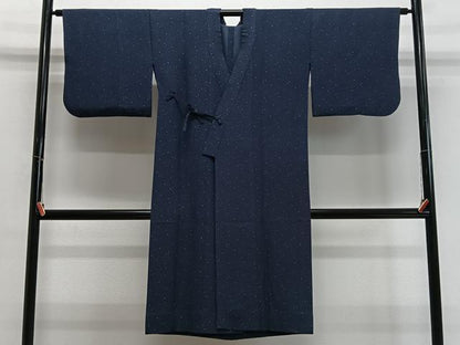 平和屋着物＃道中着 単衣 霞文 正絹 逸品 CABI9464ua