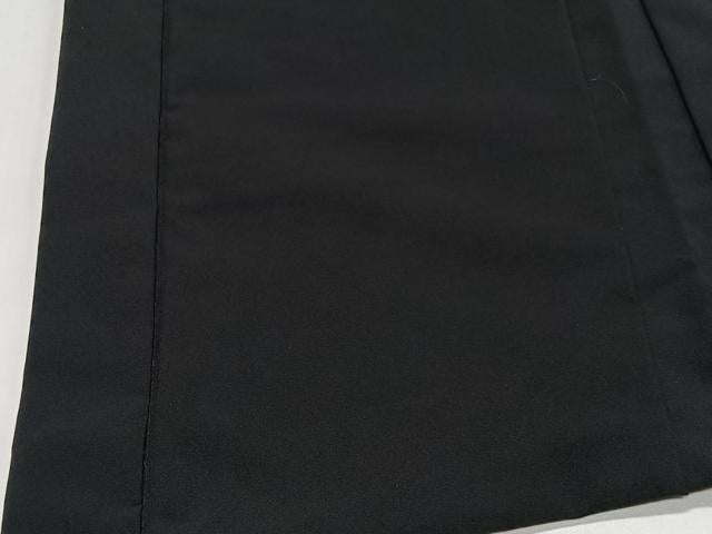 平和屋着物＃羽織　総刺繍　花丸文　黒地　金糸　洗える着物　CABI9493ua