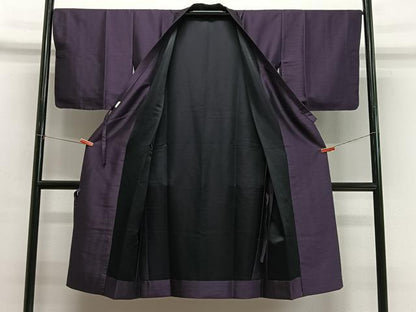 平和屋着物＃道中着 桑の実色 ロング丈 洗える着物 CABI9496ua