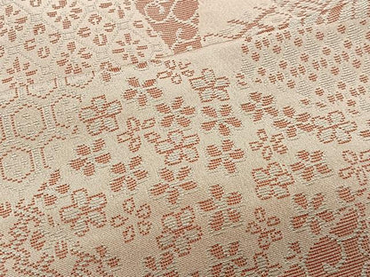 平和屋着物＃羽織　寿光織　吉祥文　銀糸　正絹　逸品　CABI9507ua