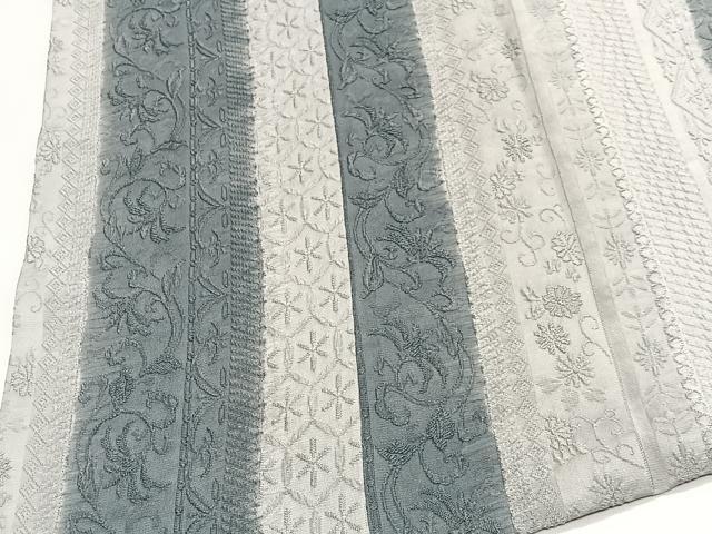 平和屋着物＃道行コート　花間道　ロング丈　正絹　逸品　CABI9521ua