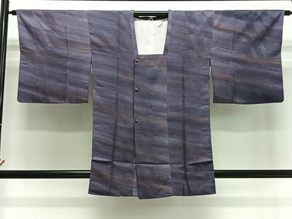 平和屋着物＃染色作家　斉藤三才　道行コート　三才鳥　暈し染め　正絹　逸品　CABI9529ua
